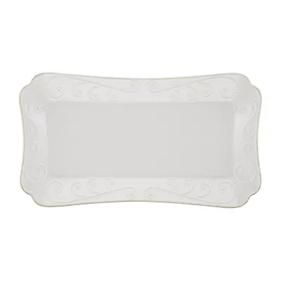 Lenox French Perle White Stoneware Serving Tray