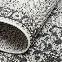 Nicole Miller Country Azalea Medallion UV Protection Washable Outdoor Rectangular Area Rug