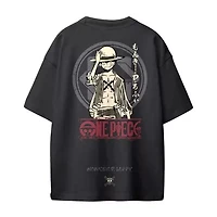 One Piece Little & Big Kid Boys Crew Neck Short Sleeve Oversized Graphic T-Shirt