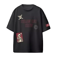 One Piece Little & Big Kid Boys Crew Neck Short Sleeve Oversized Graphic T-Shirt