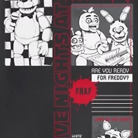 Little & Big Kid Boys Long Sleeve Five Nights at Freddys Fleece Hoodie