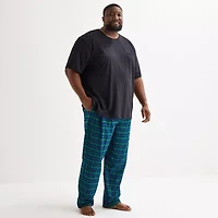 St. John's Bay Mens Flannel Big and Tall Pajama Pants
