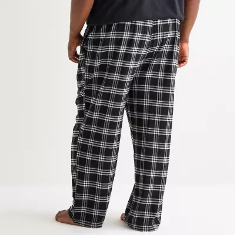 St. John's Bay Mens Flannel Big and Tall Pajama Pants