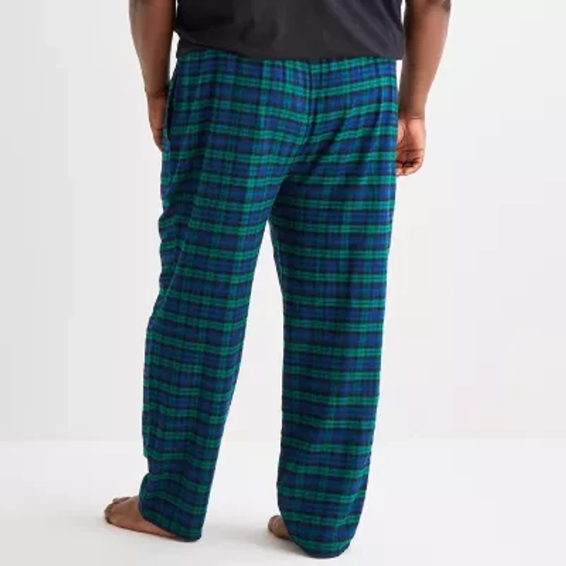St. John's Bay Mens Flannel Big and Tall Pajama Pants