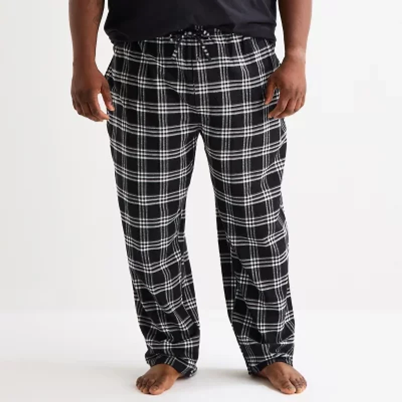 St. John's Bay Mens Flannel Big and Tall Pajama Pants