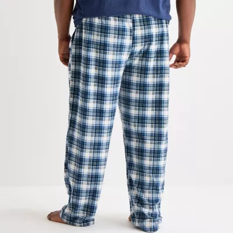 St. John's Bay Mens Microfleece Big and Tall Pajama Pants