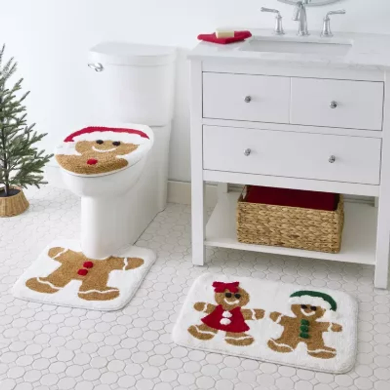 Avanti Gingerbread 3-pc. Bath Rug Set