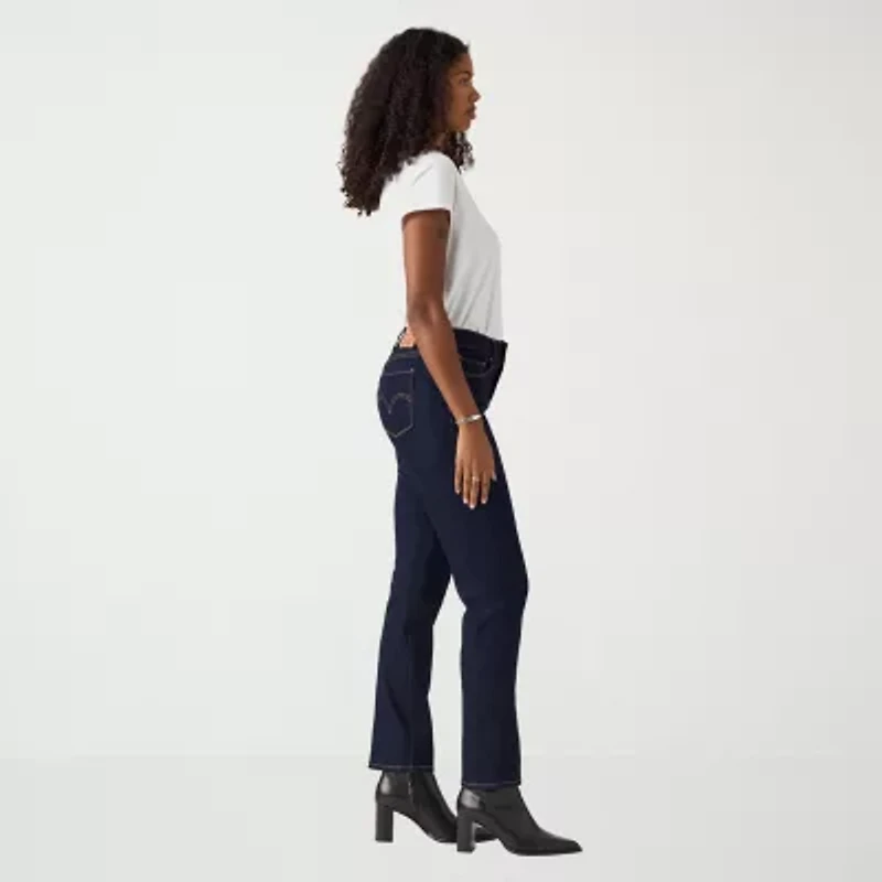 Levi's® Classic Womens Mid Rise Straight Leg Jean