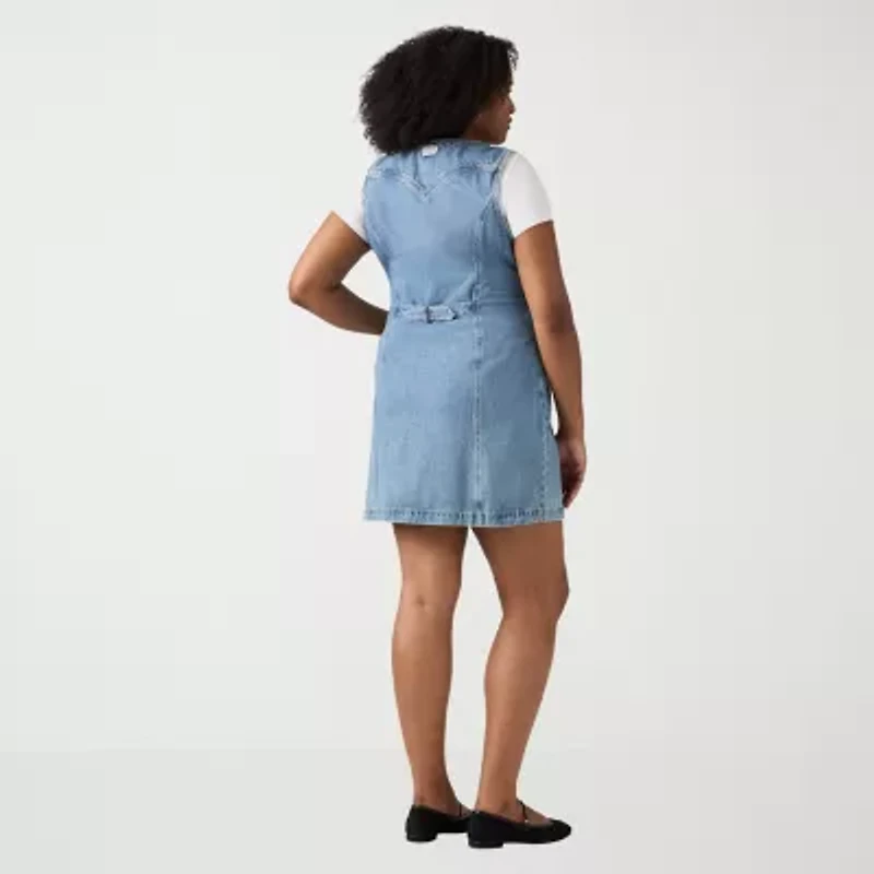 Levi's® Womens V Neck Button-Down Shirt