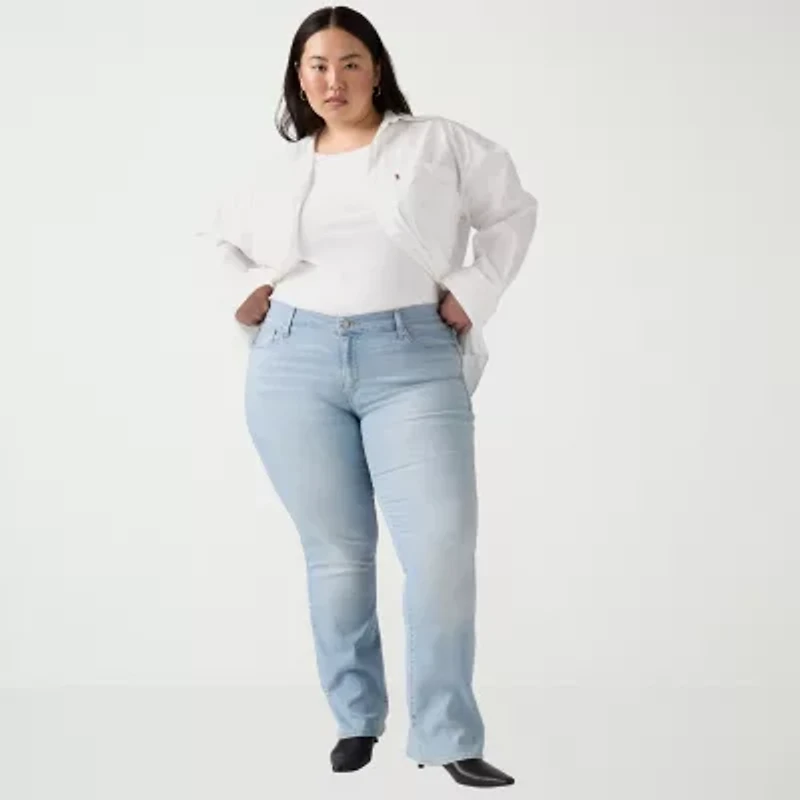 Levi's® Womens Plus Mid Rise Classic Bootcut Jean