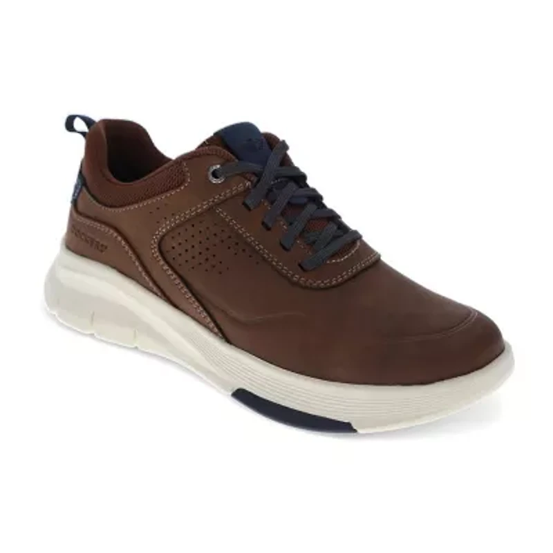 Dockers Pivot Mens Round Closed Toe Oxford Shoes