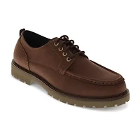 Dockers Walsh Mens Round Closed Toe Oxford Shoes