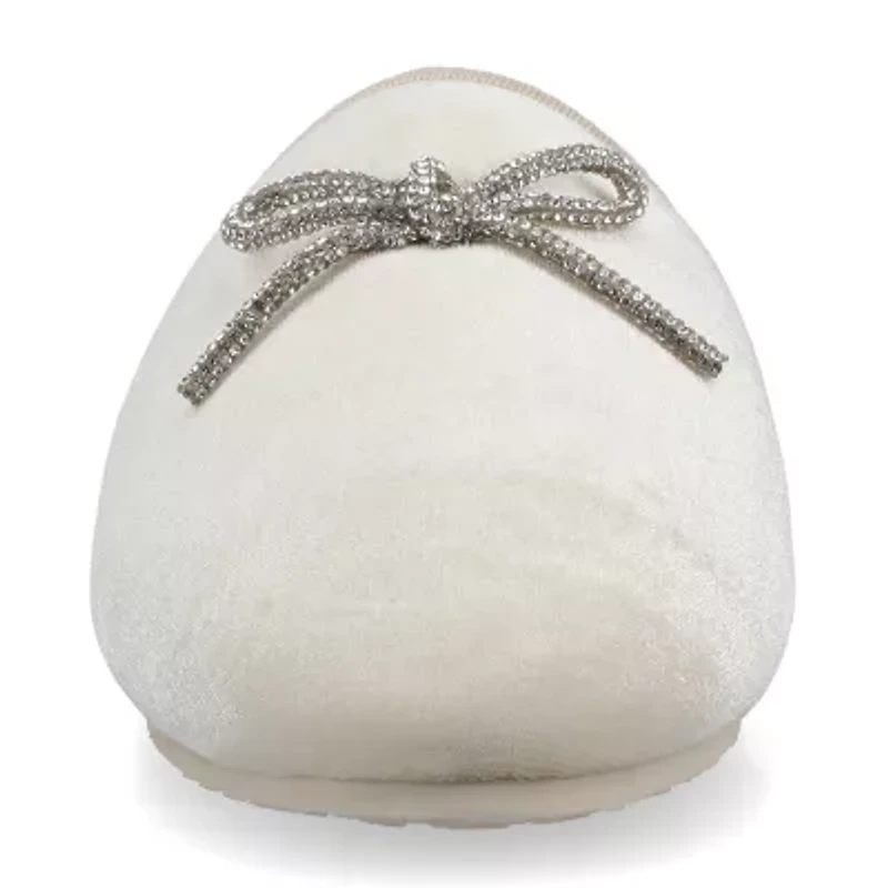 Journee Collection Tanvi Womens Slip-On Slippers