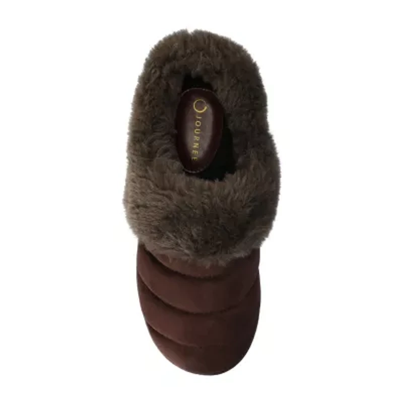 Journee Collection Blair Womens Slip-On Slippers