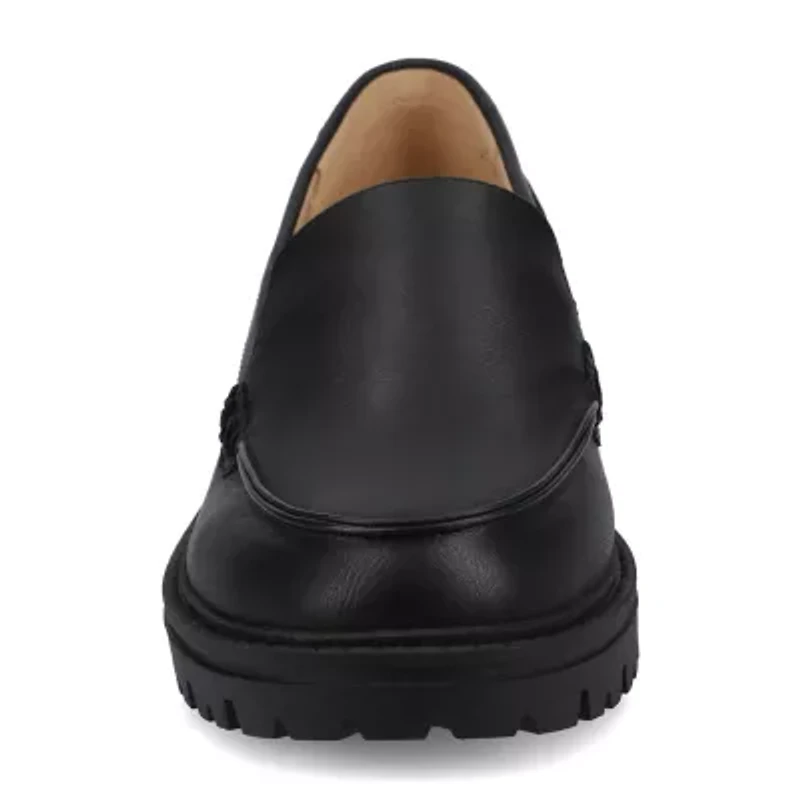 Journee Collection Erika Womens Moc Closed Toe Loafers