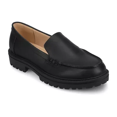 Journee Collection Erika Womens Moc Closed Toe Loafers