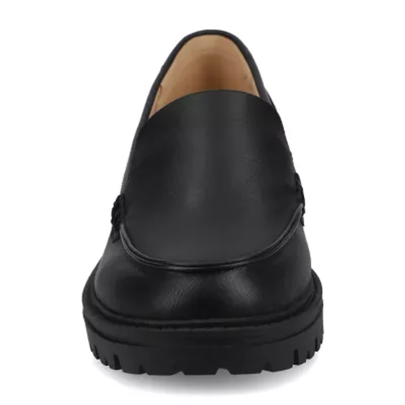 Journee Collection Erika Womens Moc Closed Toe Loafers