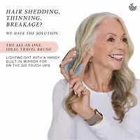 MANTA® Mirror Hair Brush