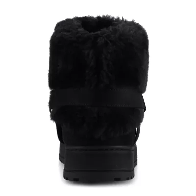 Journee Collection Womens Thada Flat Heel Booties