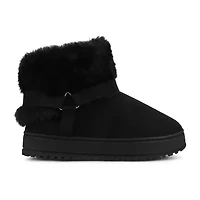 Journee Collection Womens Thada Flat Heel Booties