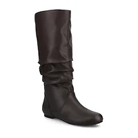 Journee Collection Womens Jayne Flat Heel Slouch Boots