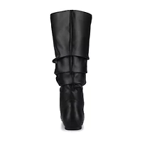 Journee Collection Womens Jayne-Wdwc Wide Calf Flat Heel Slouch Boots