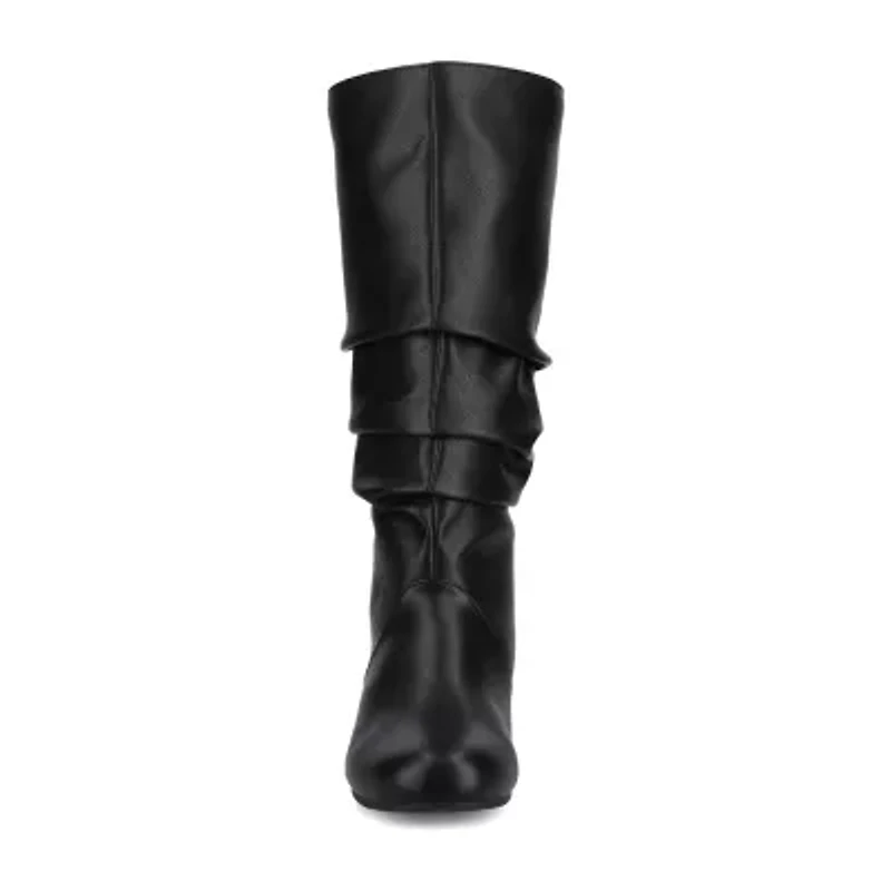 Journee Collection Womens Jayne Flat Heel Slouch Boots