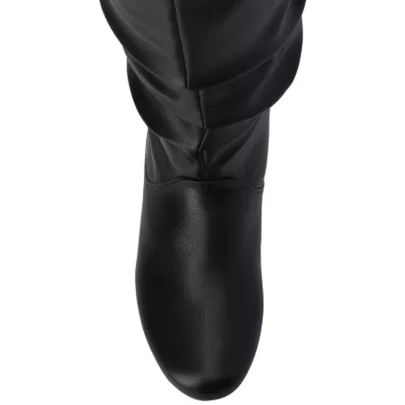 Journee Collection Womens Jayne Flat Heel Slouch Boots