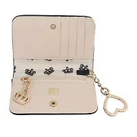 Juicy By Couture Shine Bright Velour Womens Bifold Wallet