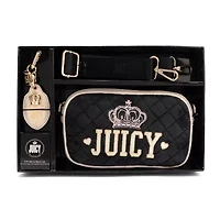 Juicy By Couture Crowning Glory Velour Slim Crossbody Bag