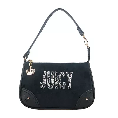 Juicy By Couture Shine Bright Velour Wristlet