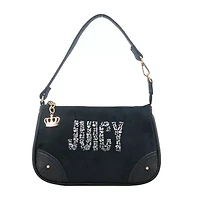 Juicy By Couture Shine Bright Velour Wristlet