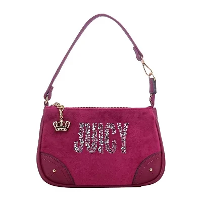 Juicy By Juicy Couture Shine Bright Velour Wristlet