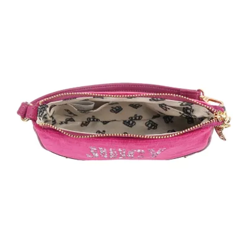 Juicy By Juicy Couture Shine Bright Velour Wristlet