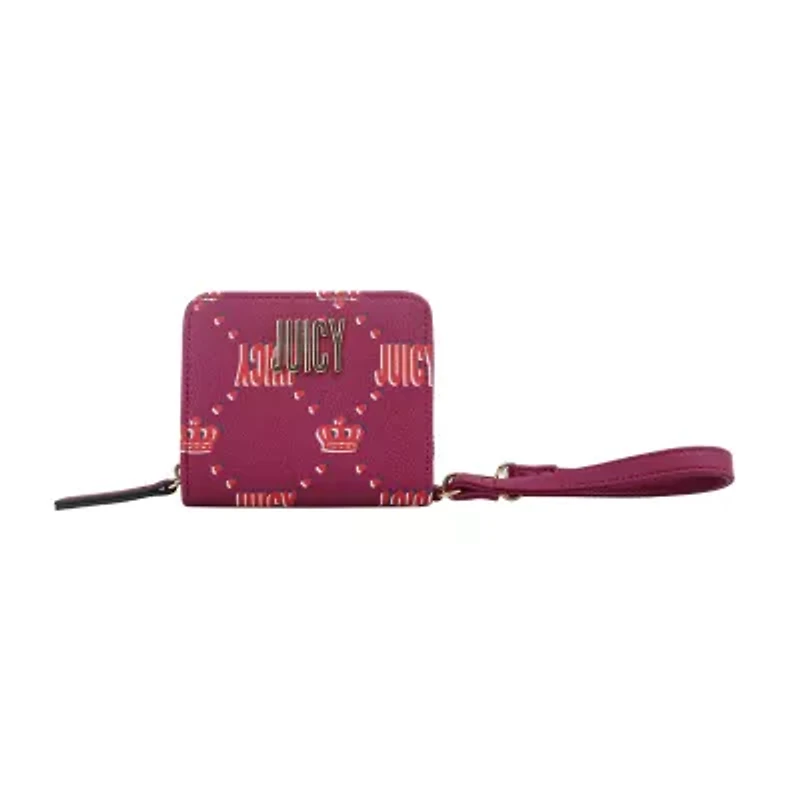 Juicy By Juicy Couture Pop Princess Small Zip Around Womens Flip Fold Wallet