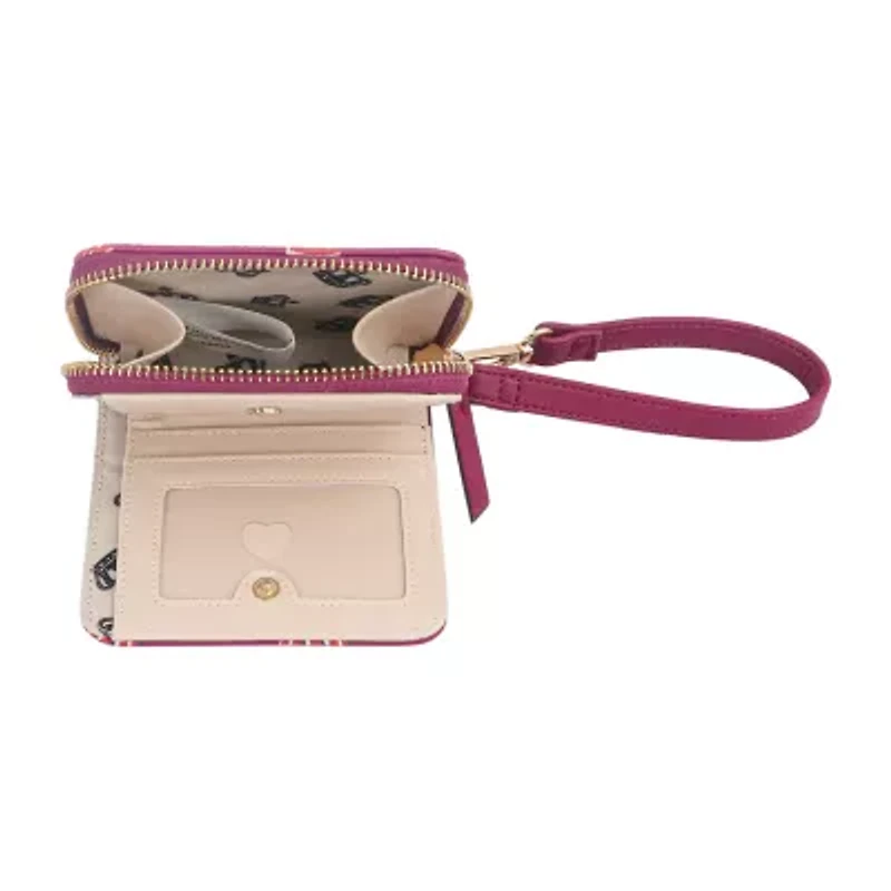 Juicy By Juicy Couture Pop Princess Small Zip Around Womens Flip Fold Wallet