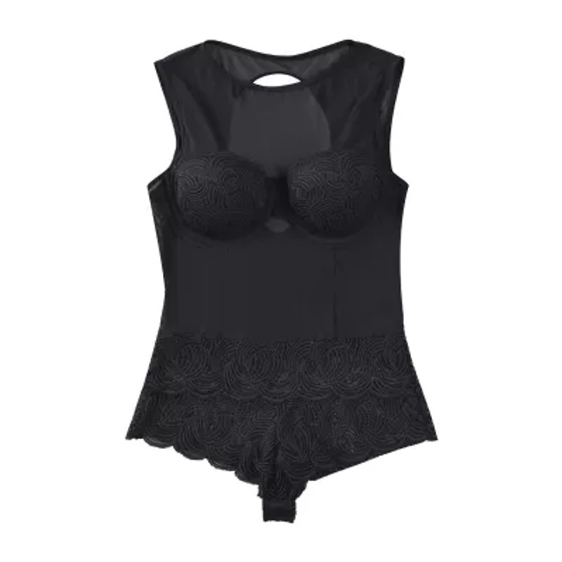 Ilusion Geometric Lace Teddy