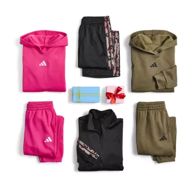 adidas Big Kid Girls 2-pc. Track Suit