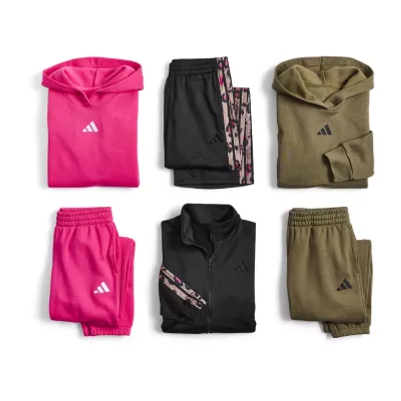 adidas Big Kid Girls 2-pc. Track Suit