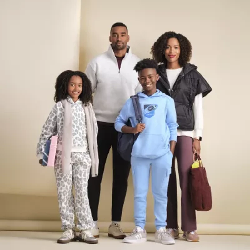 Xersion Fleece Little & Big Kid Girls 2-pc. Pant Set