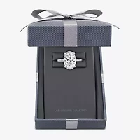 Grown Gorgeous (F, Vs2) Womens 4 7/8 Ct. T.W. Lab White Diamond 14K Gold or Platinum Oval Side Stone Engagement Ring