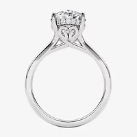 Grown Gorgeous (F, Vs2) Womens 3 1/2 CT. T.W Lab White Diamond 14K Gold or Platinum Oval Engagement Ring
