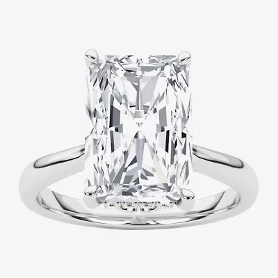 Grown Gorgeous F, Vs2 Womens 3 1/2 CT. T.W Lab White Diamond 14K Gold or Platinum Radiant-cut Engagement Ring