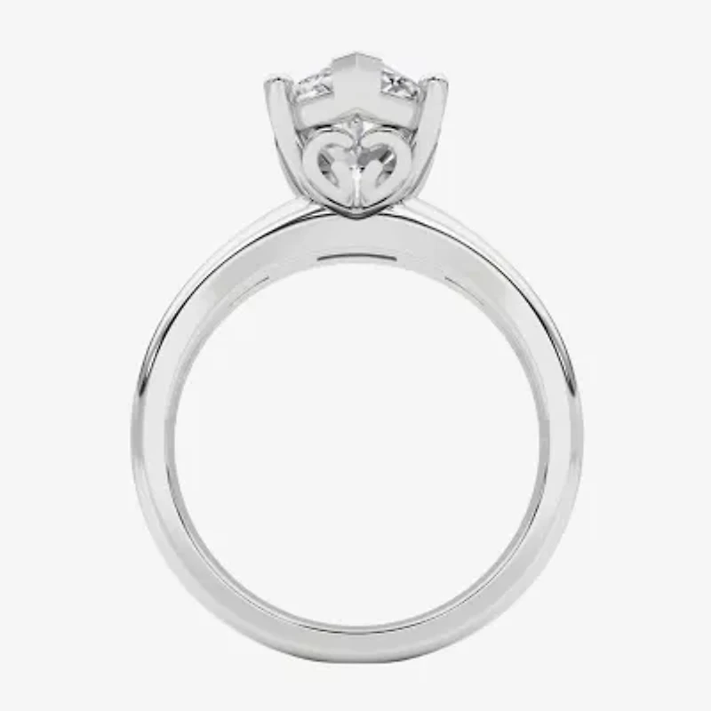 Grown Gorgeous (F,Vs2) Womens 3 3/8 Ct. Lab White Diamond 14K Gold or Platinum Marquise Solitaire Engagement Ring