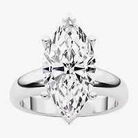 Grown Gorgeous (F,Vs2) Womens 3 3/8 Ct. Lab White Diamond 14K Gold or Platinum Marquise Solitaire Engagement Ring