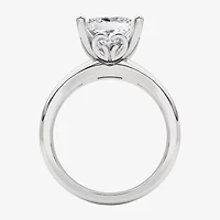 Grown Gorgeous (F,Vs2) Womens 3 3/8 Ct. Lab White Diamond 14K Gold or Platinum Princess-cut Solitaire Engagement Ring