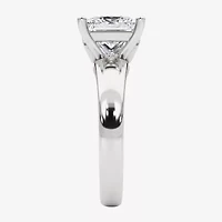 Grown Gorgeous (F,Vs2) Womens 3 3/8 Ct. Lab White Diamond 14K Gold or Platinum Princess-cut Solitaire Engagement Ring