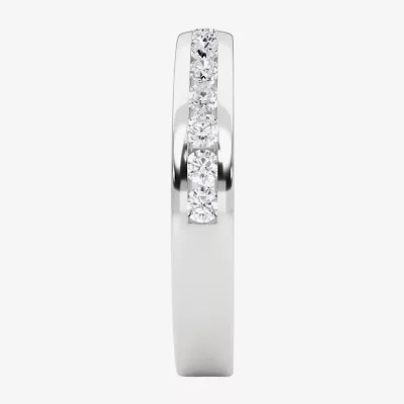 Grown Gorgeous (F, Vs2) Womens 1/2 CT. T.W. Lab White Diamond 14K Gold or Platinum Anniversary Wedding Band