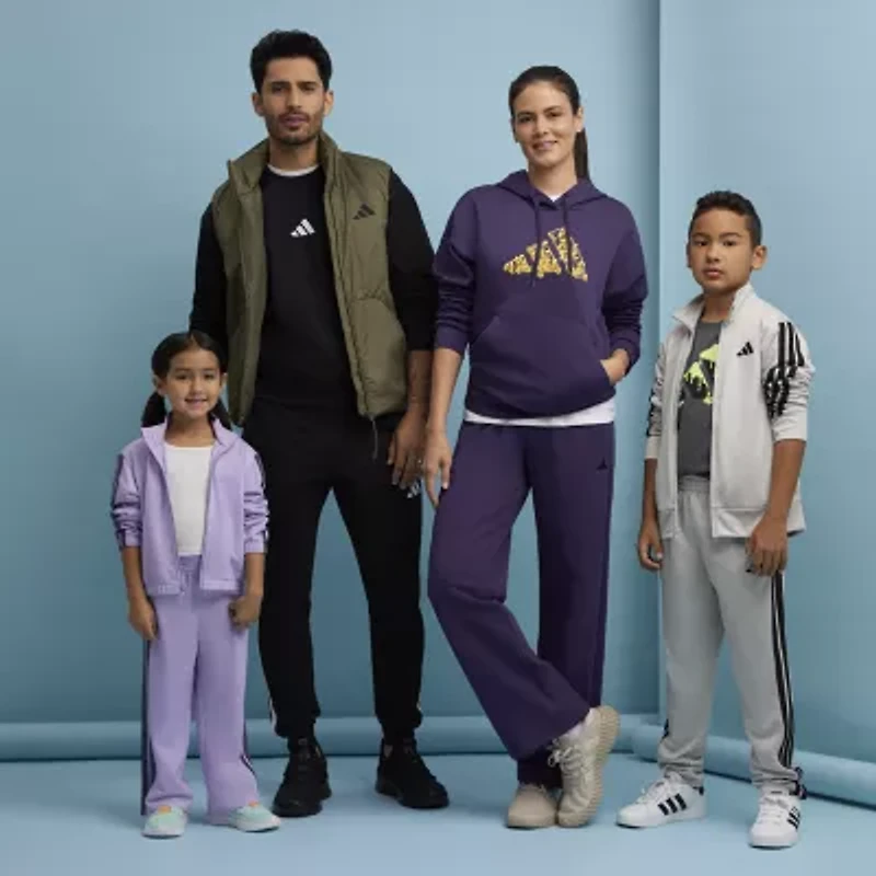 adidas Little Girls 2-pc. Track Suit