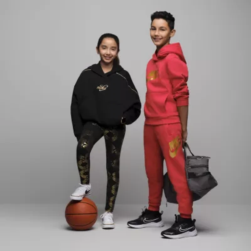 Nike Club Big Kid Unisex Cuffed Regular Fit Fleece Jogger Pant